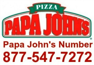 Papa John's Phone Number